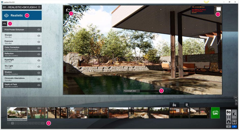 Люмион меню