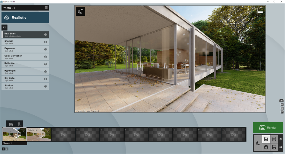 Импорт моделей Max в Lumion