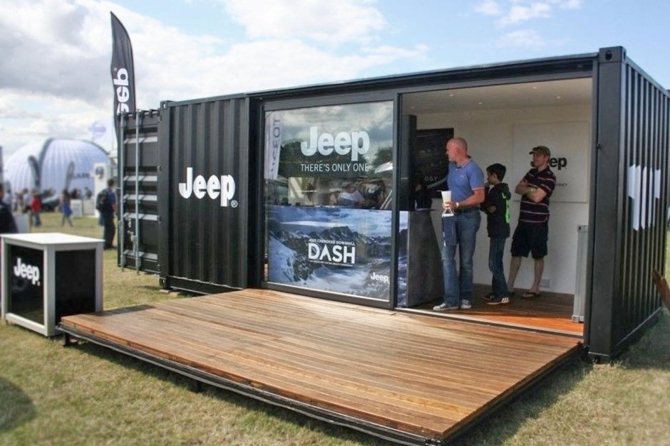 Магазин из морского контейнера