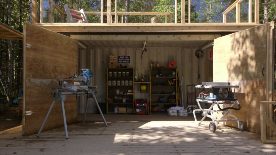 Морской контейнер под мастерскую