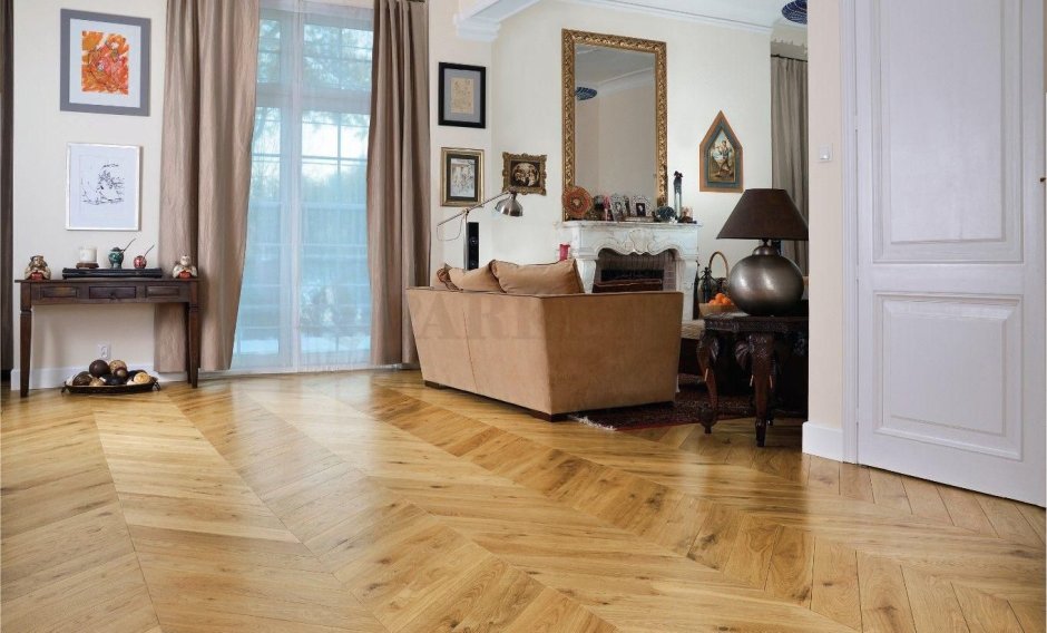 Французская елка дуб натуральный