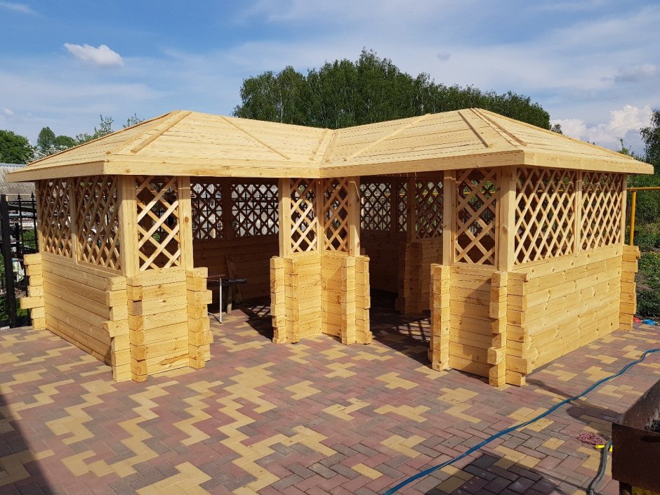 Терем беседка барбекю