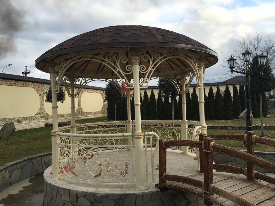 Ландшафт в стиле русская усадьба