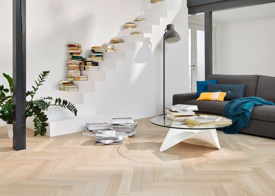 Светлый паркетный стиль