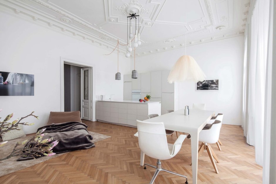 Паркет в коридоре