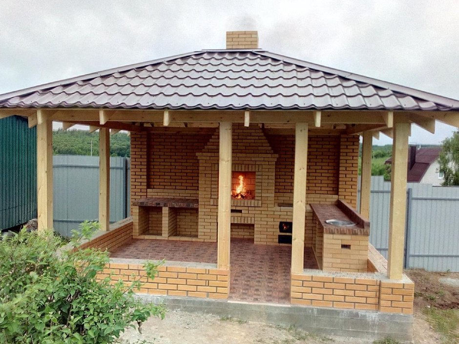 Кованые беседки 6 на 4