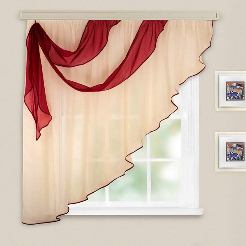 Тюль WITERRA Азалия правый на ленте 160 см