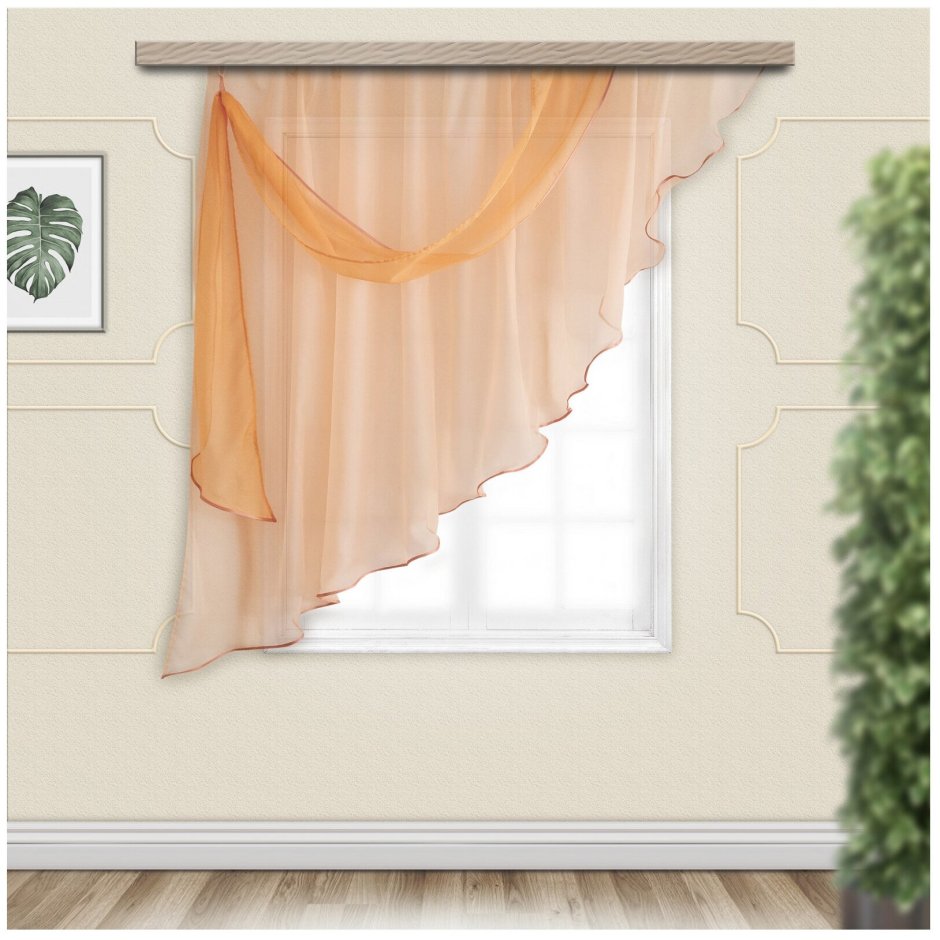 Тюль WITERRA вуаль на ленте 150х260 см