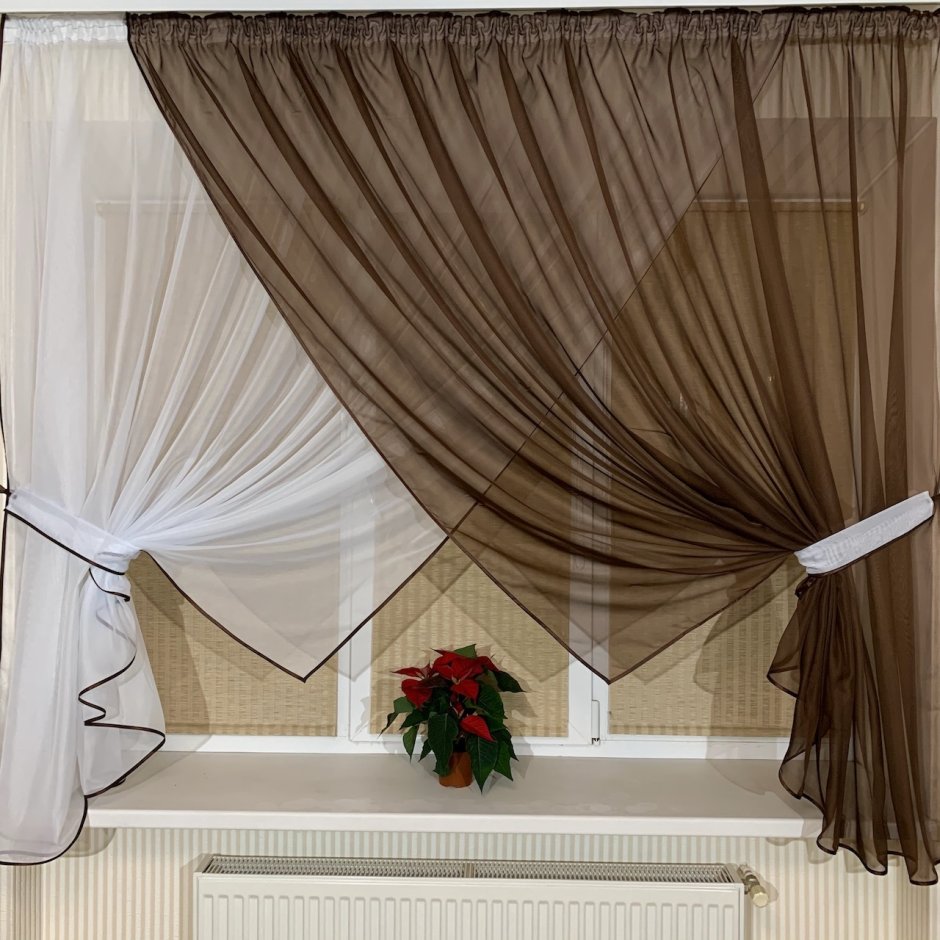 Модели ламбрекенов для кухни