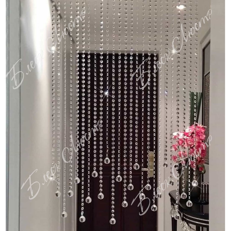 Шторы кисея на дверной проем