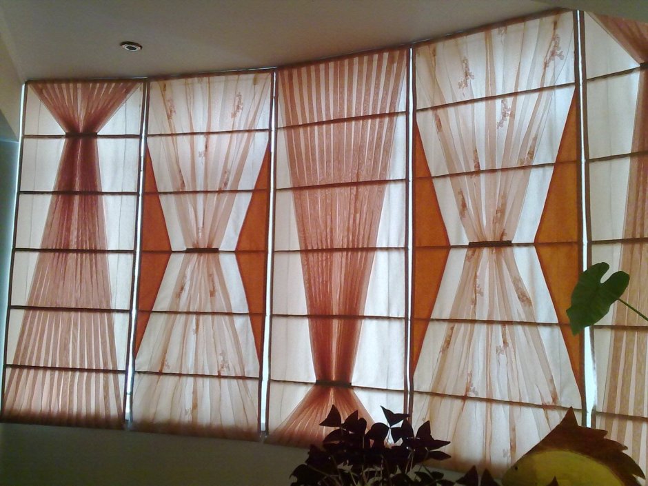 Бамбуковые занавески на дверной проем