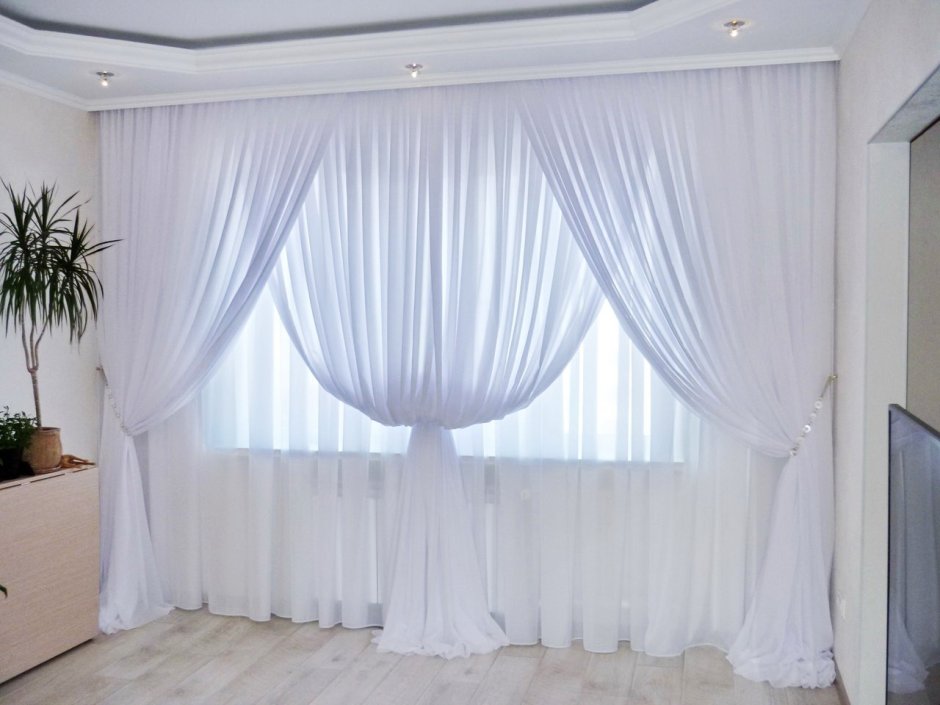 Тюль на дверь