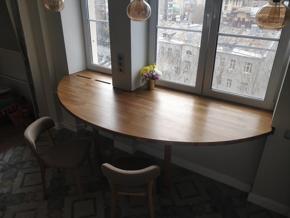 Столешница икеа на подоконник