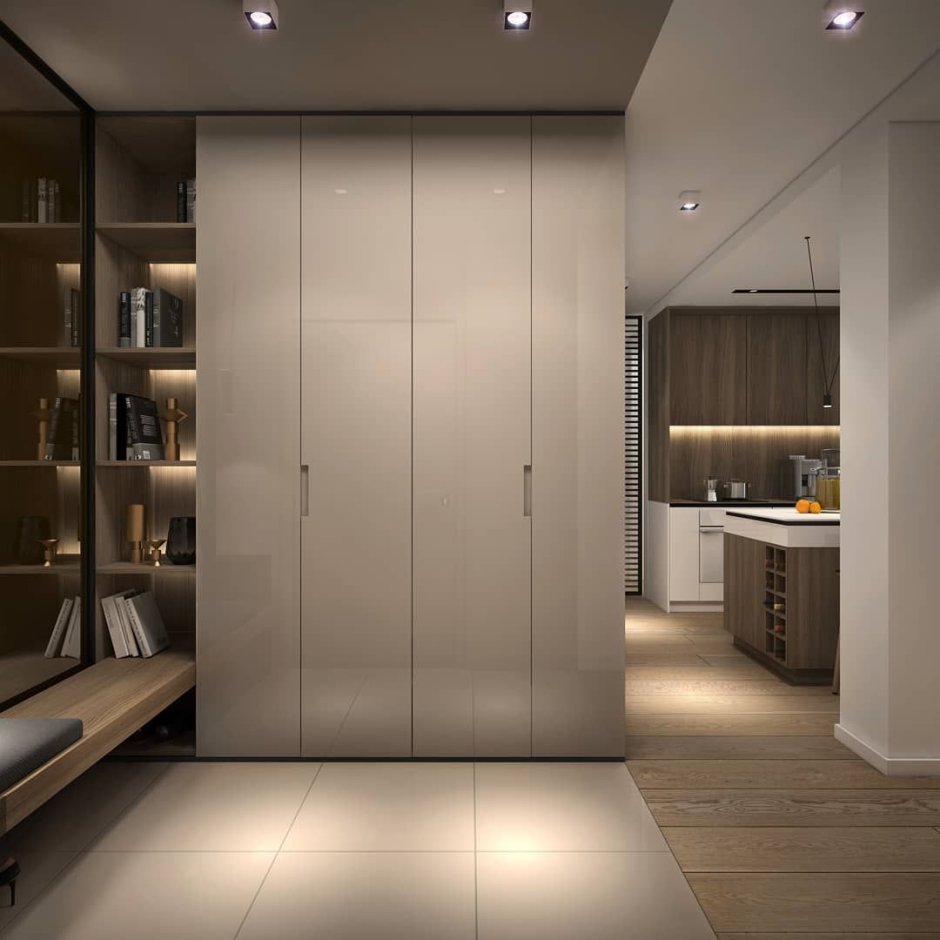 Кладовка в прихожей