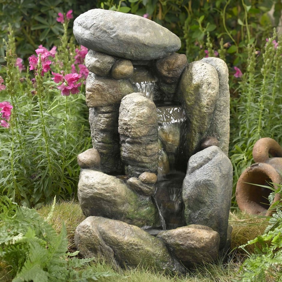 Каменные фигуры для сада
