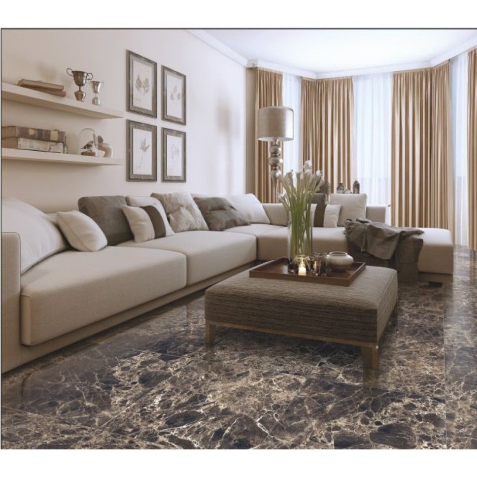 Ковры в интерьере гостиной современный стиль