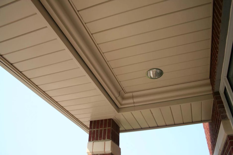 Подшивка свесов аквапанель софит