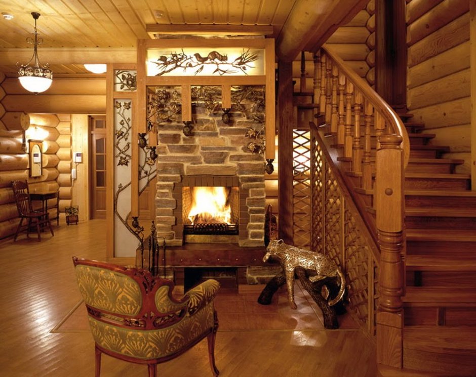 Домик с русской печкой