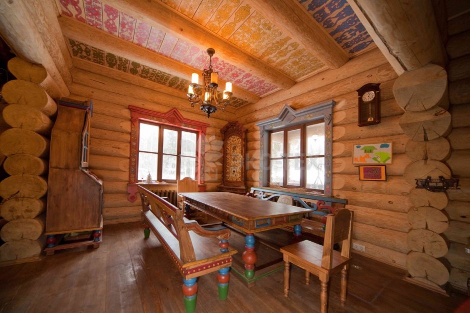 Норвежский деревянный дом из лафета