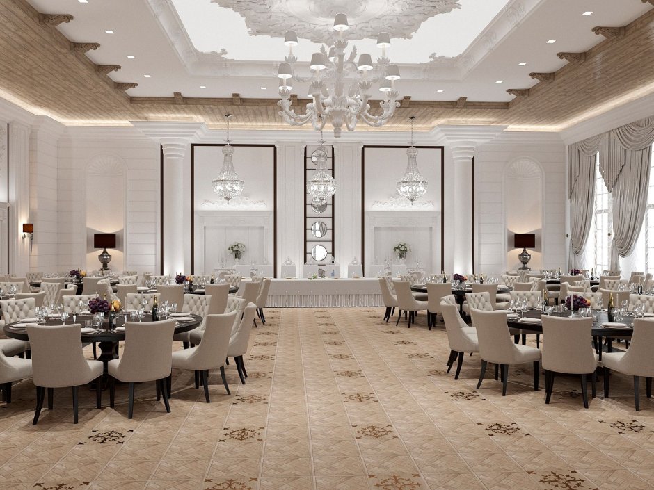 Ресторан в стиле Неоклассика