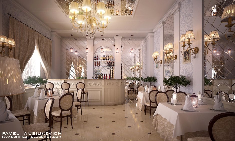 Интерьер банкетного зала