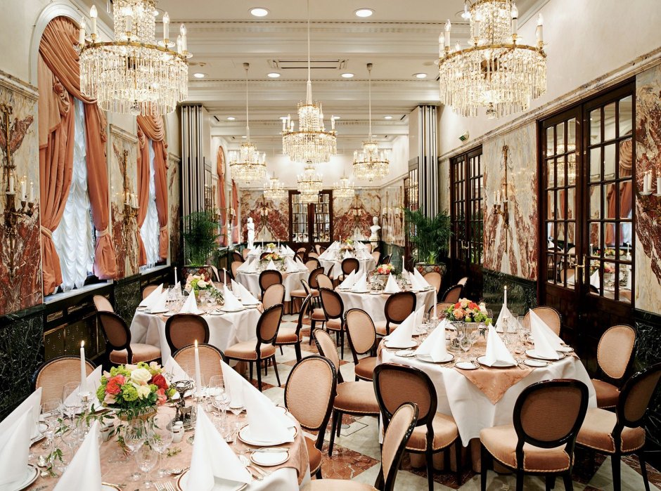 Le cinq ресторан в Париже