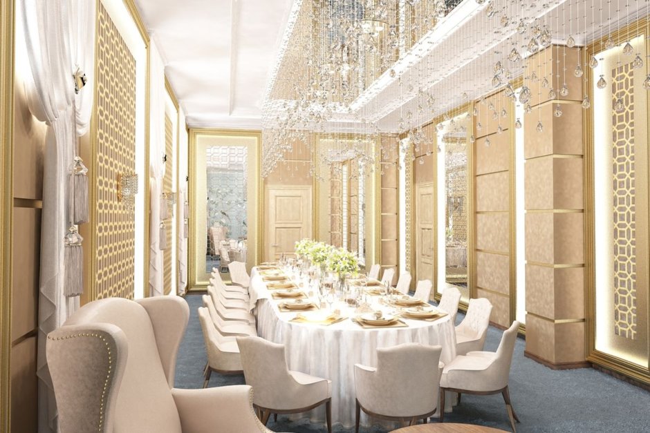 Ресторан в стиле классицизм