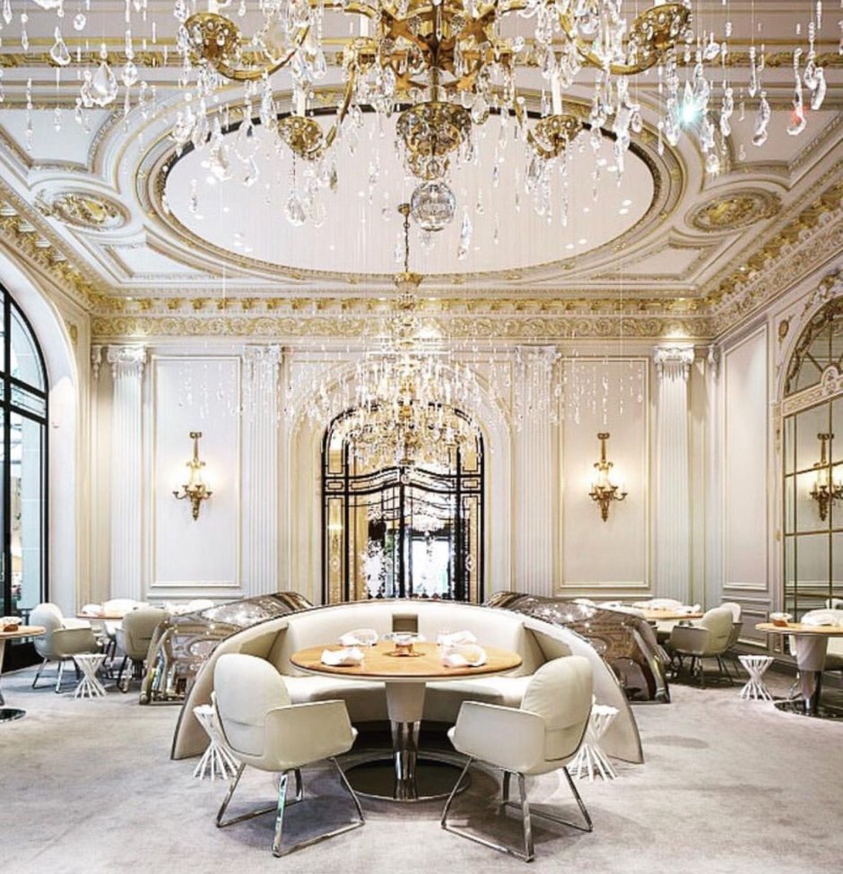 Стиль классицизм в интерьере ресторана