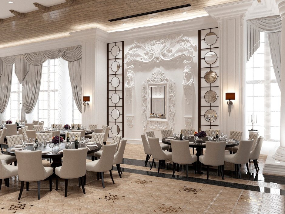 Ресторан в стиле современная классика