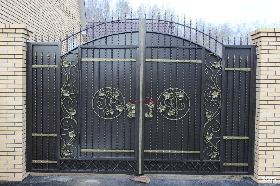 Кованые ворота v-161 (1 кв.м.)