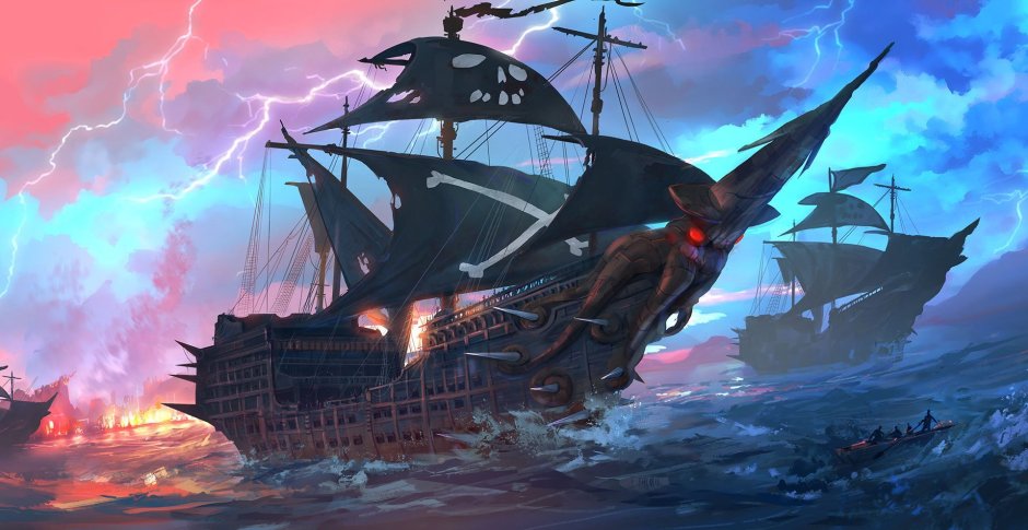 Атлантический океан затонувшие корабли пиратов