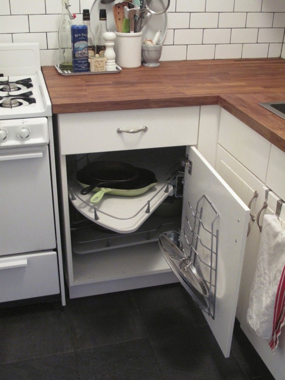 Угловой кухонный шкаф икеа метод