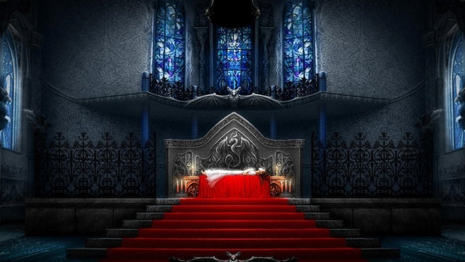 Тронный зал королевы вампиров