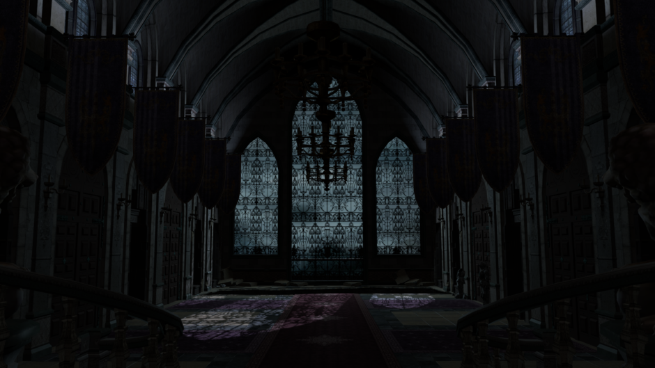 Хогвартс темный коридор
