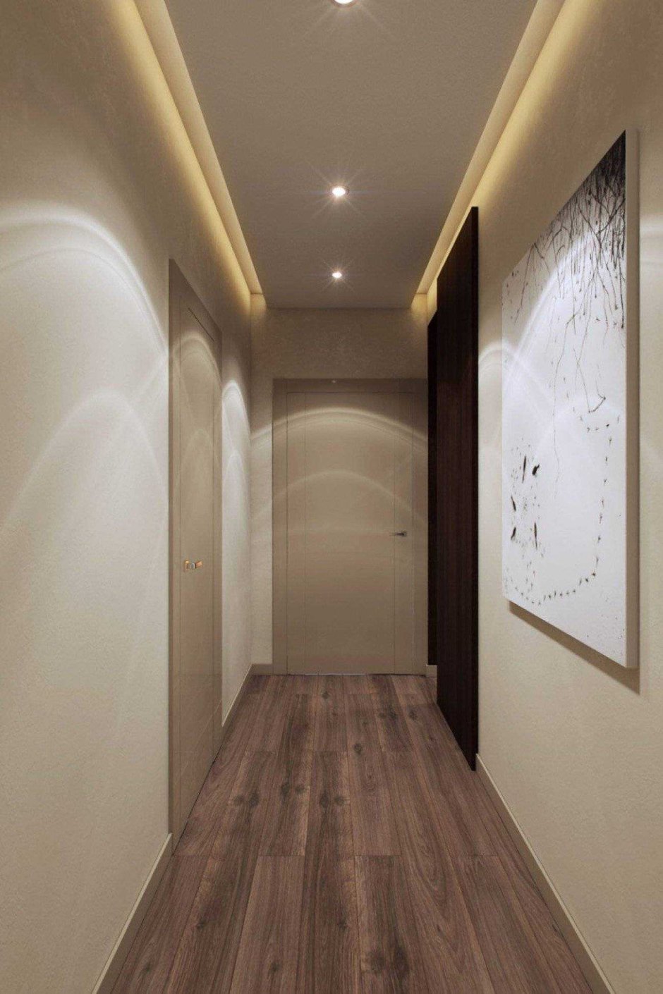 Потолок в коридоре