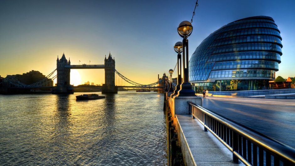 Река Темза в Лондоне мосты