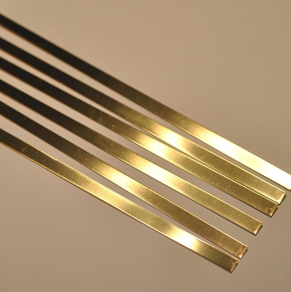 Listwa Steel Brass (золото) 90*2.3