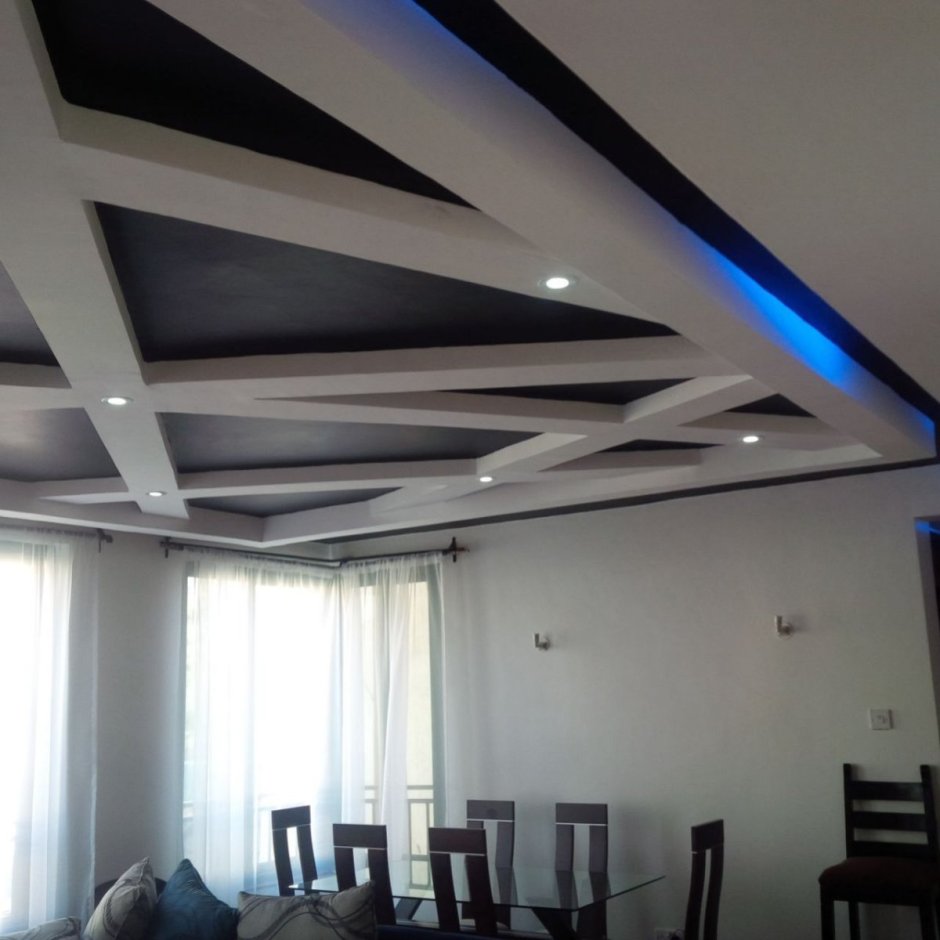 Геометрический подвесной потолок