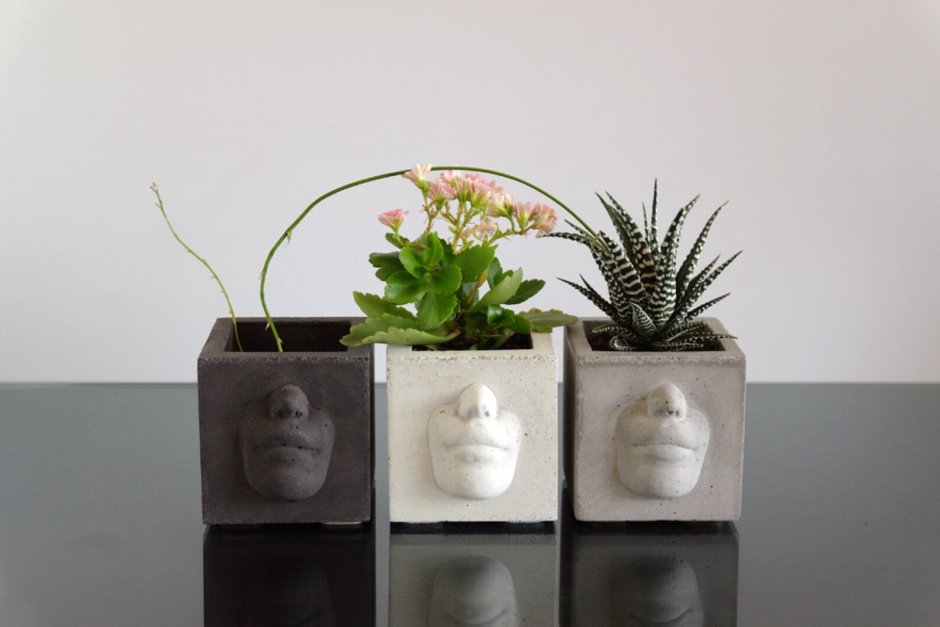 Идея для росписи кашпо геометрия