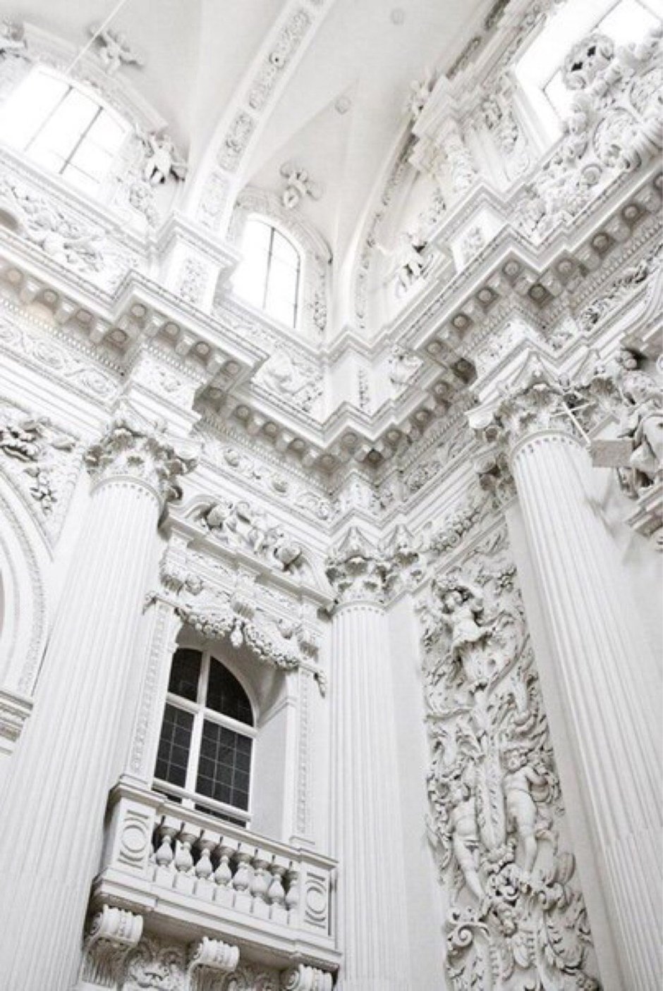 Белая архитектура Эстетика