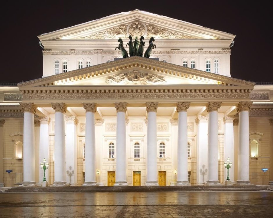 Московский большой театр (о. и. Бове).