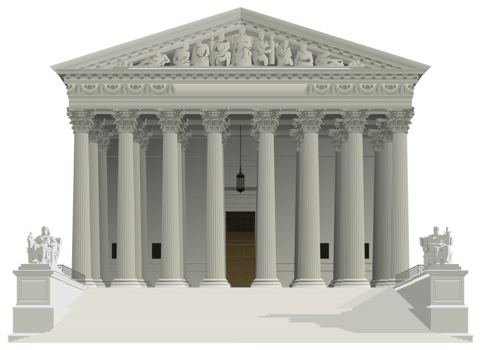Здание суда для презентации