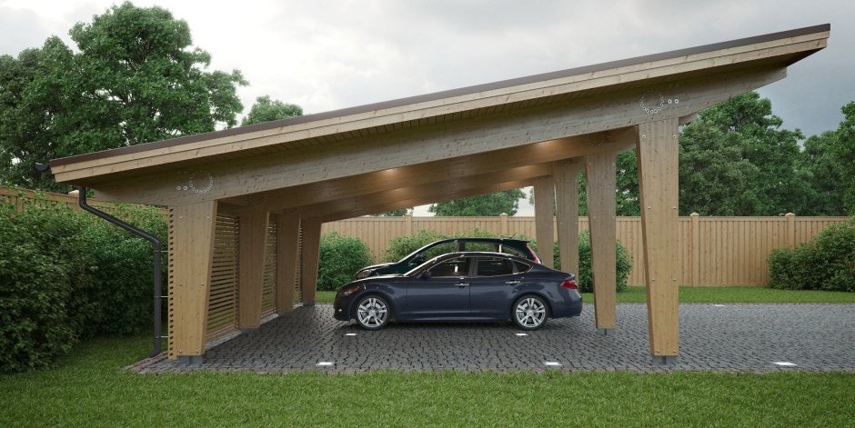 Односкатная кровля Брандо