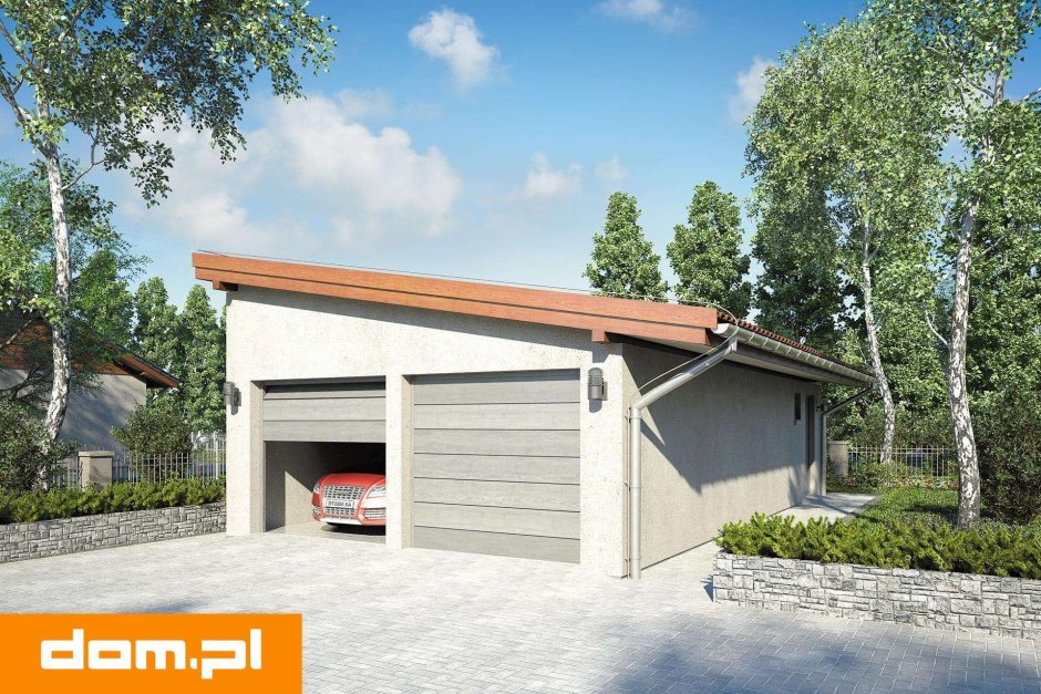 Современный гараж