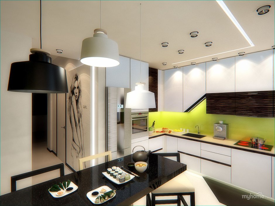 Интерьер кухни Ленинградский проект