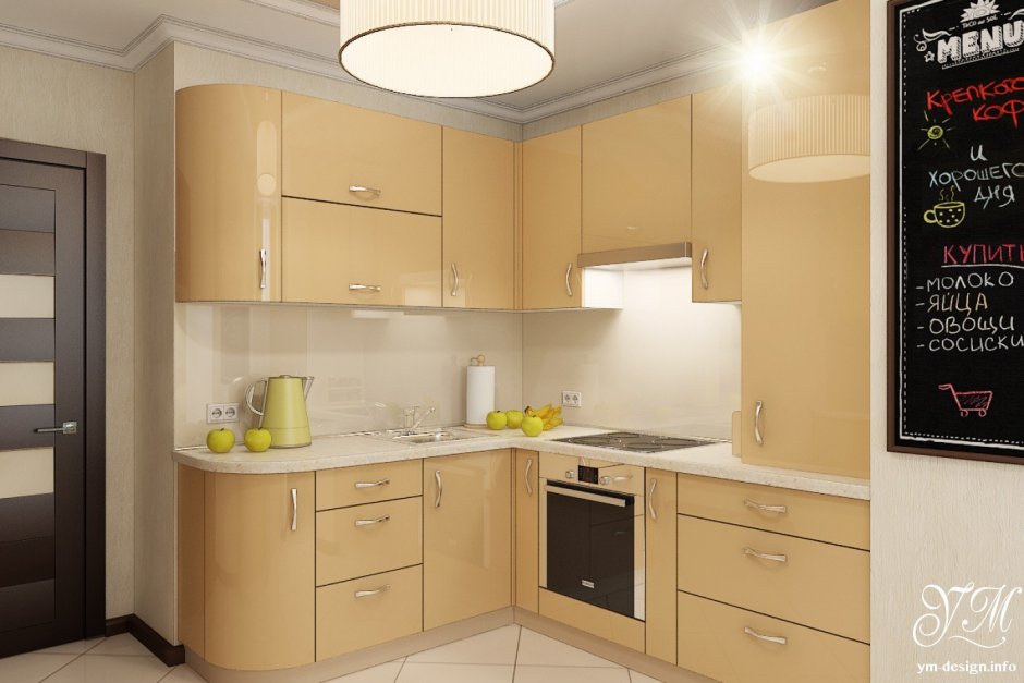 Угловая кухня в ленинградку