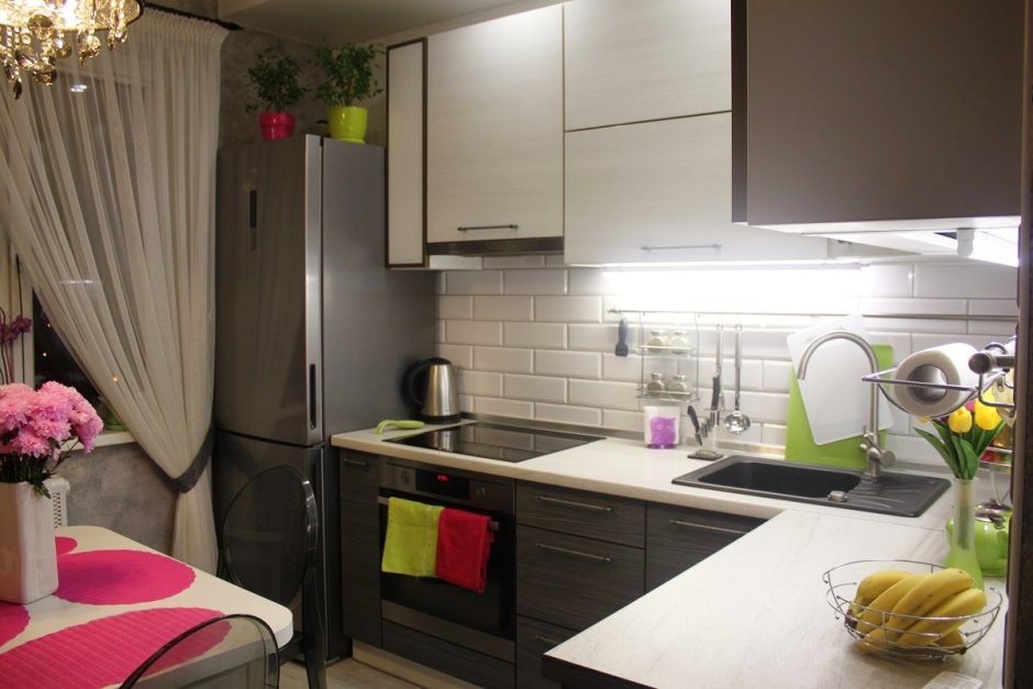 Кухня в доме Ленинградской планировки