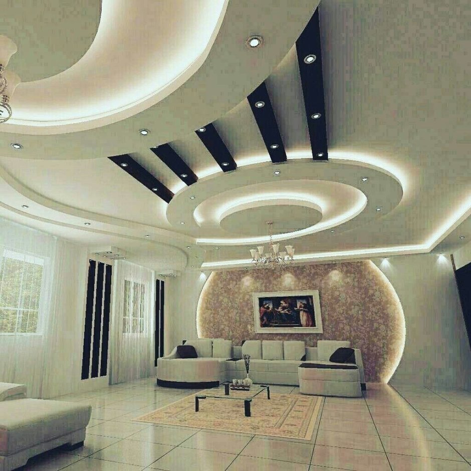 Фигурный потолок