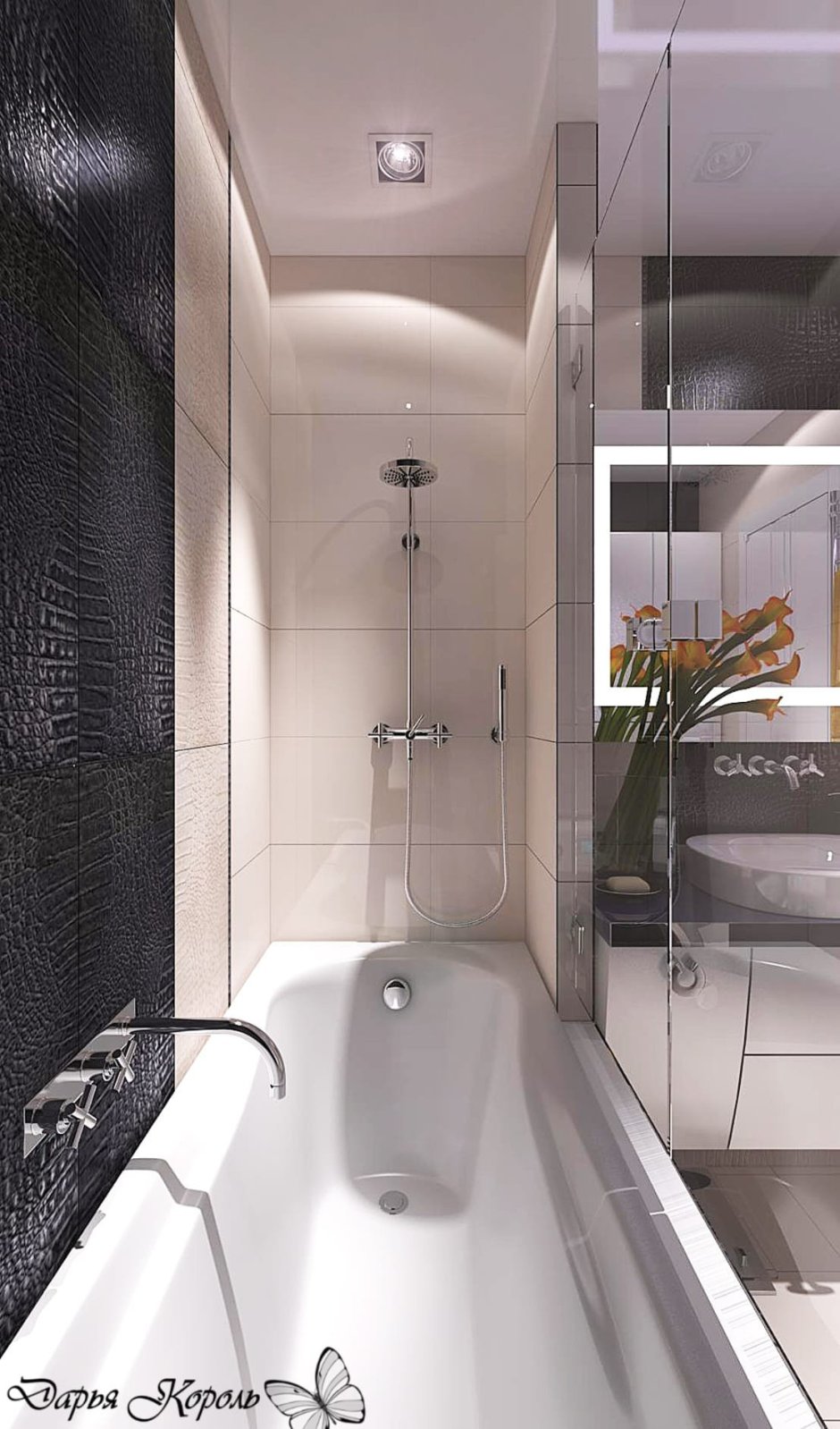 Дизайн ванных комнат в панельных домах