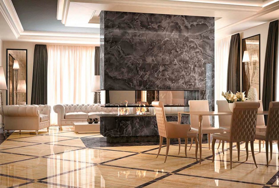 Стеновые панели из оникса